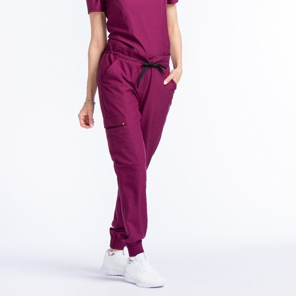 Comfy Master SIERRA Women's 6 Pockets Jogger Scrub - Picture 6 of 10